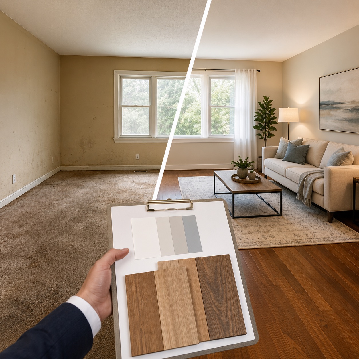 Targeted repairs to sell option