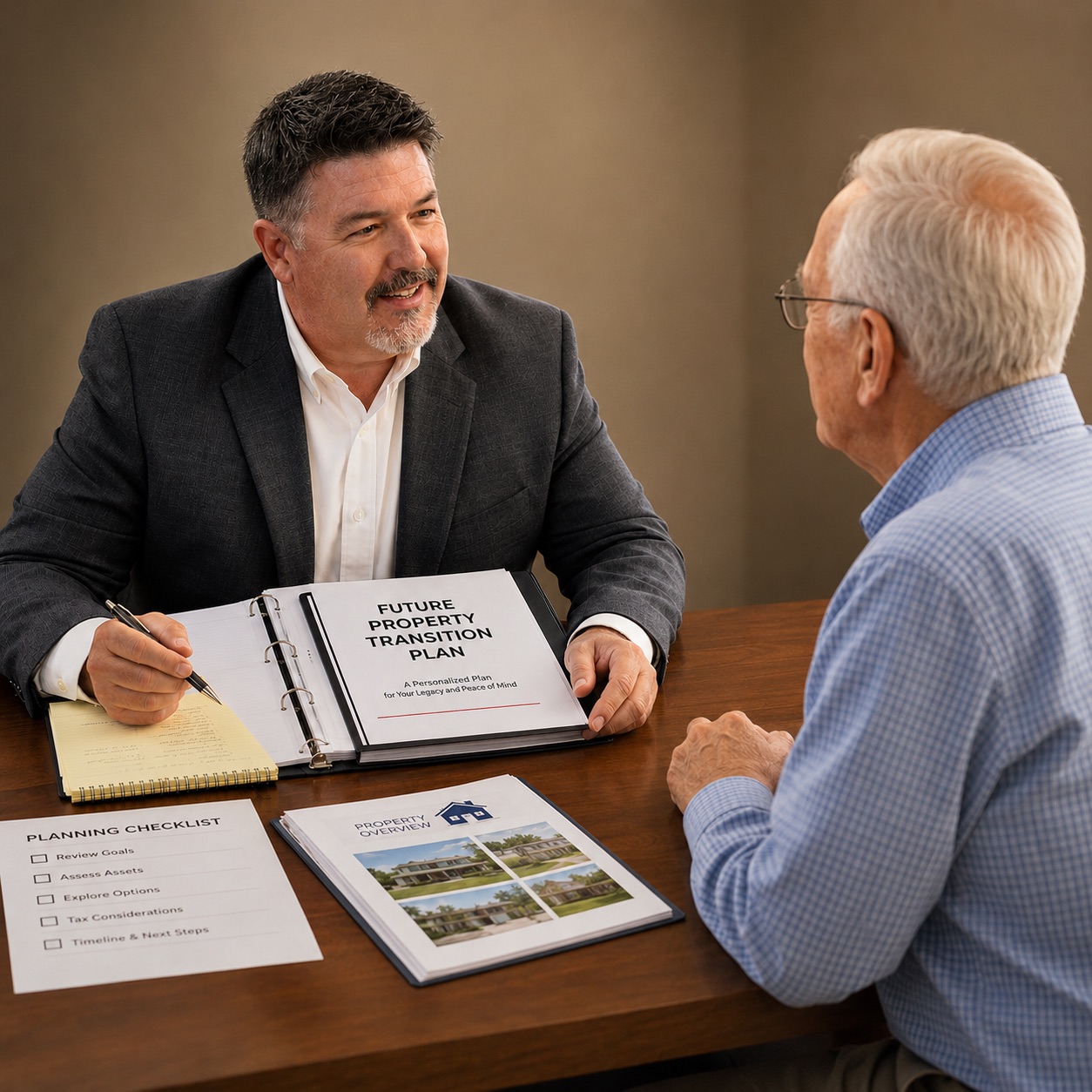 Property transition readiness review